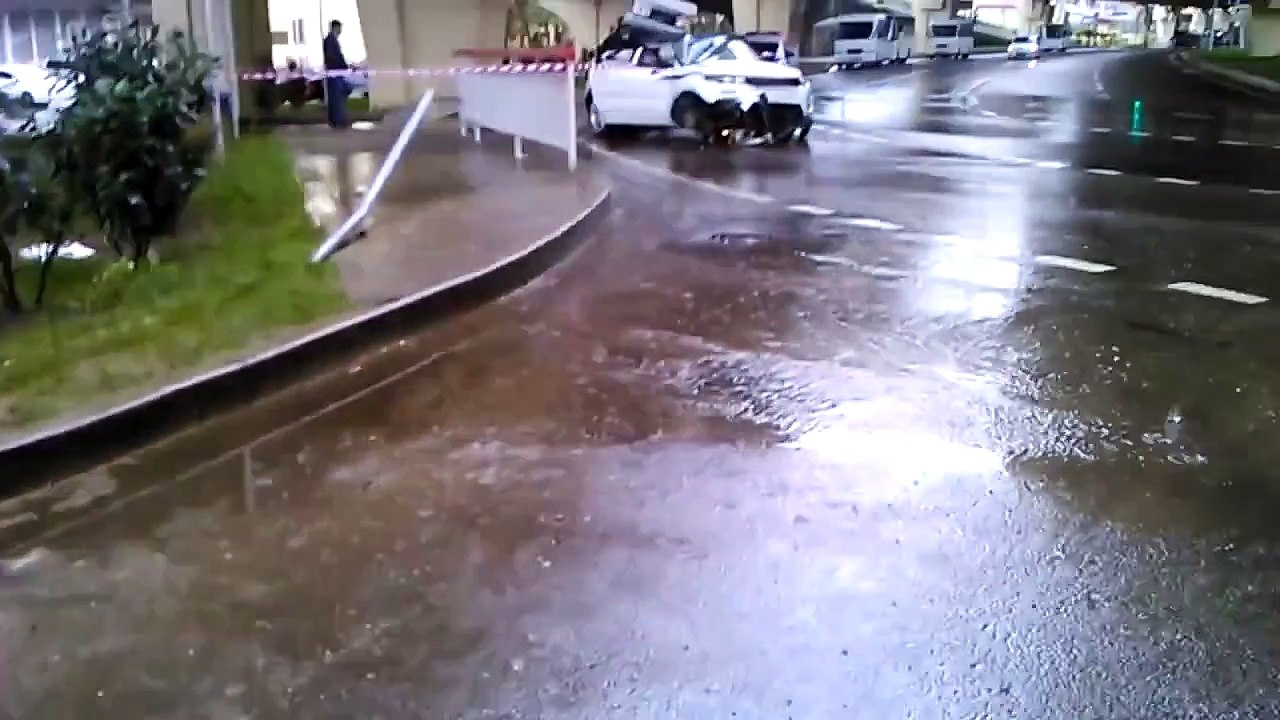 Авария рендж ровер
