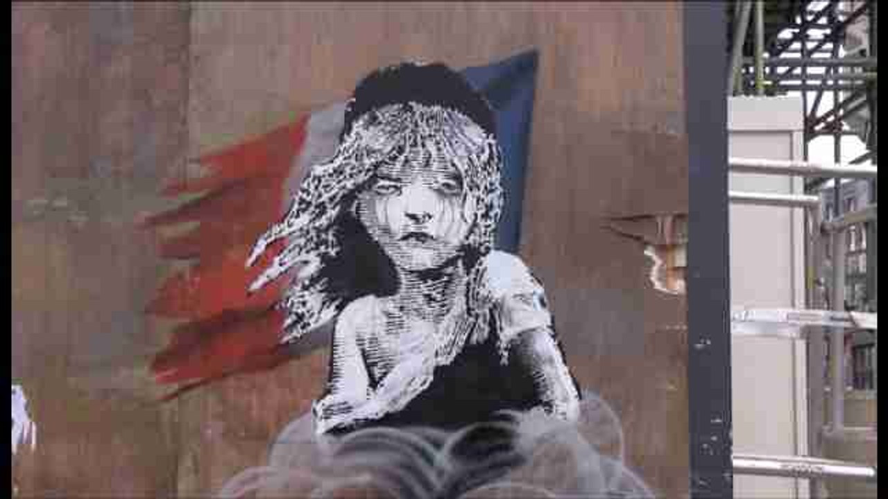 Retiran el mural de Banksy en Londres crítico con el trato de Francia a los refugiados