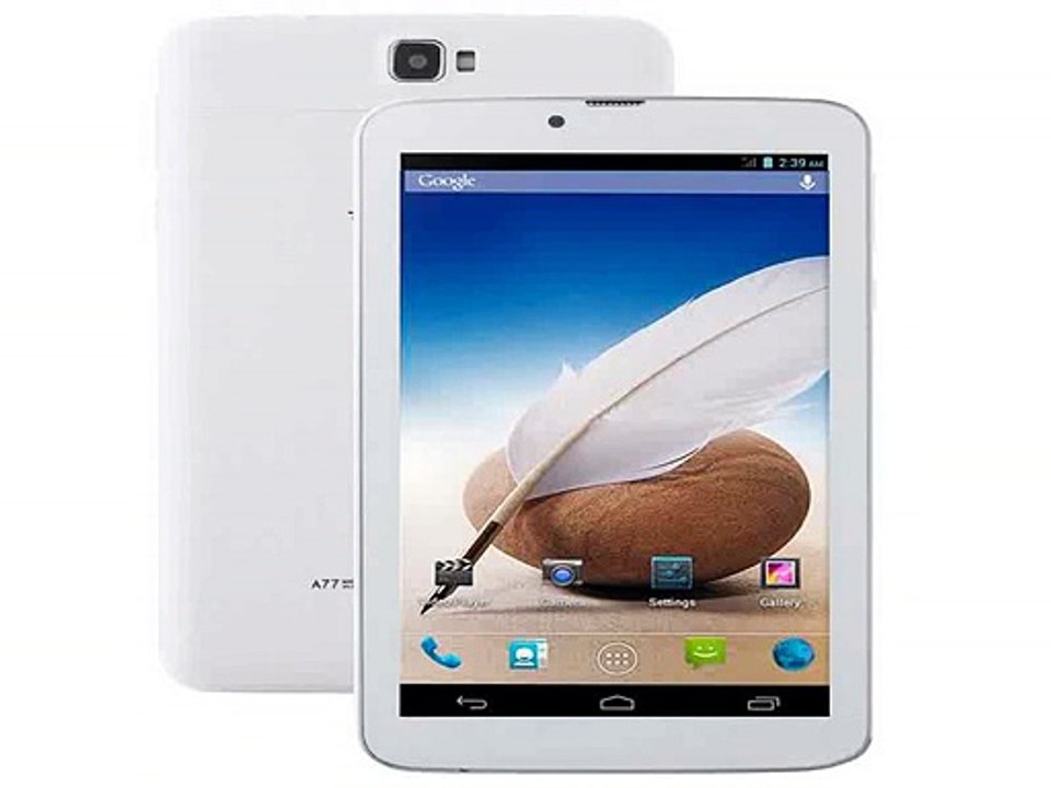 Original Ampe A77 7.0 inch MTK8312 Dual Core 512MB + 4GB Android 4.0 2G Phone Call Dual SIM Tablet PC, Bluetooth GPS-in Tablet PCs from Computer