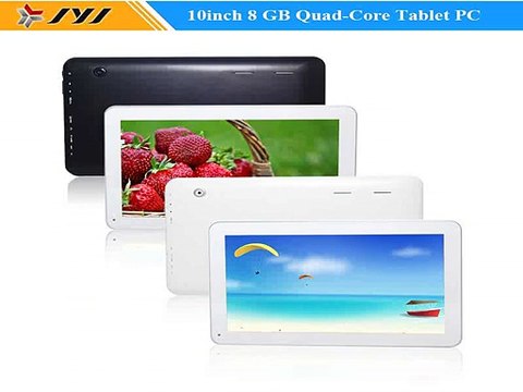 10.1inch 1024*600 MT8127 Quad Core Android 4.4 KitKat Tablet PCs 8GB Dual cameras Bluetooth WiFi GPS HDMI-in Tablet PCs from Computer