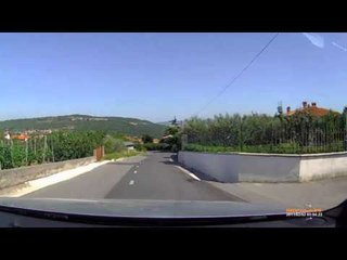 сырье кадры автокатастрофа into фильм