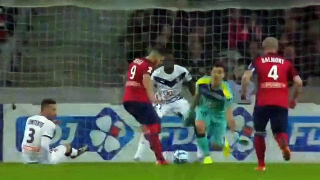 Goal Yassine Benzia ~ Lille 1-0 Bordeaux ~