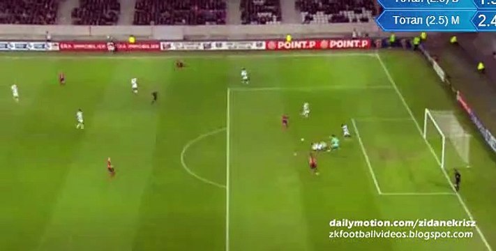 1-0 Yassine Benzia - Lille v. Bordeaux 26.01.2016 HD