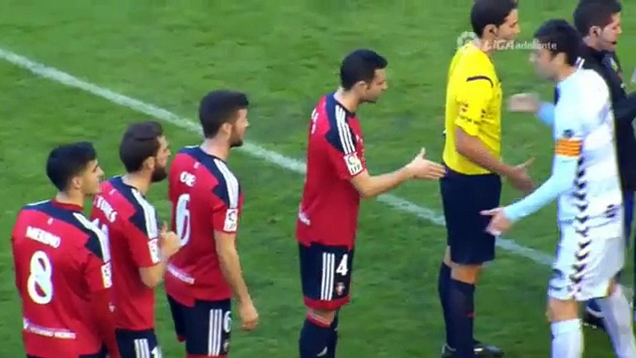 j.22 liga adelante 15/16 Osasuna 3-Llagostera 0