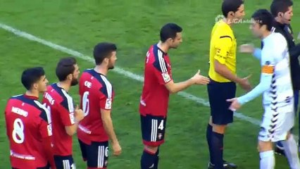 j.22 liga adelante 15/16 Osasuna 3-Llagostera 0