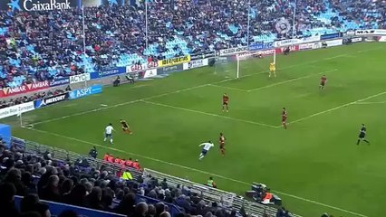 j.22 liga adelante 15/16 Zaragoza 1-Mirandes 2