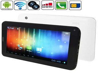 Amaway A711  2G Phone Call 7.0 inch Capacitive Touch Screen Android 4.0 Tablet PC,512MB RAM+8GB ROM, CPU: Allwinner A13, 1.2GHz-in Tablet PCs from Computer