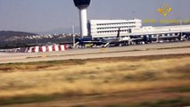 Take off from Athens airport-Ryanair