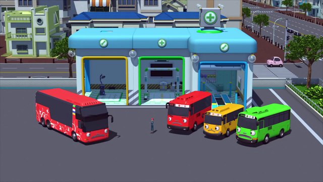 Приключения Тайо, 16 серия, Крошка Тайо. Мультики для детей про автобусы и машинки