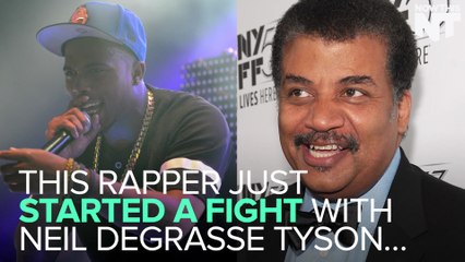 B.O.B. Starts A Fight With Neil deGrasse Tyson Because He Thinks The World Is Flat