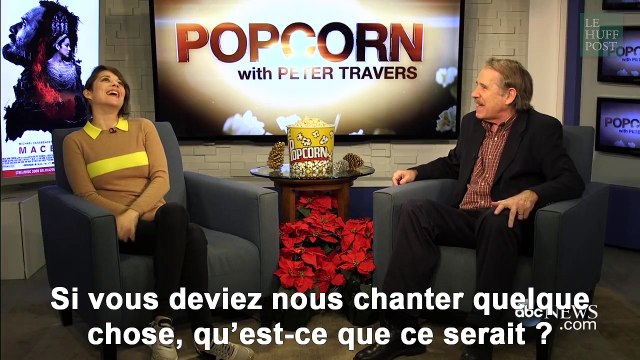 À la télévision américaine, Marion Cotillard chante du Britney Spears