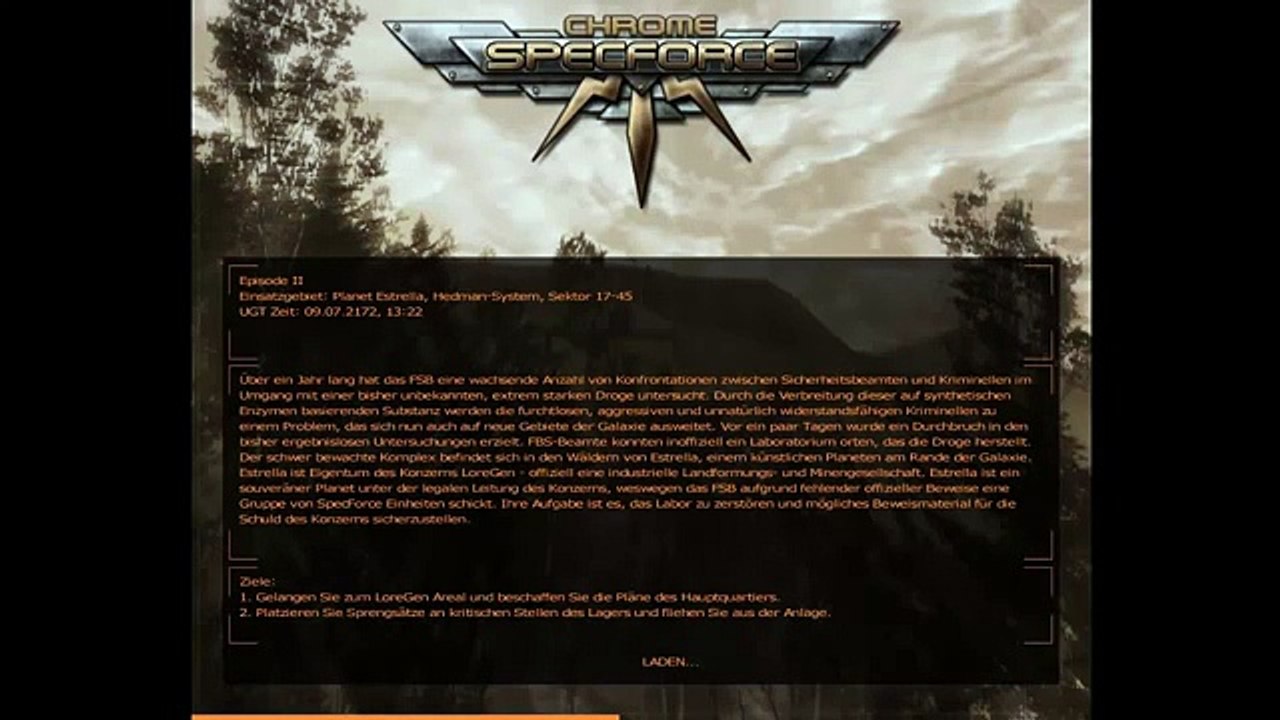 Let's Play Chrome Specforce [Deutsch] [Blind] Pt.02 Der eigentliche Anfang