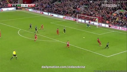 0-1 Marko Arnautović HD - Liverpool v. Stoke City (Capital One Cup) 26.01.2016 HD