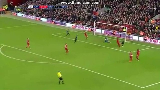 0-1 Marko Arnautović Liverpool 0-1 Stoke City
