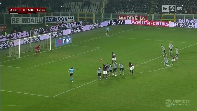 0-1 Mario Balotelli Penalty - Alessandria v. AC Milan 26.01.2016 HD