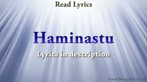 Haminastu (Fitoor) - Full Song With Lyrics - Zebunissa Bangash - Downloaded from youpak.com