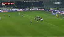 Kevin-Prince Boateng amazing  CHANCE Alessandria 0-0 Milan