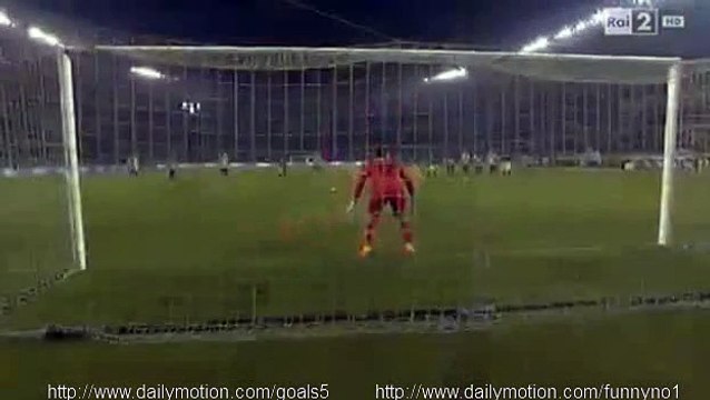 Mario Balotelli Goal Alessandria 0 - 1 AC Milan Coppa Italia 26-1-2016