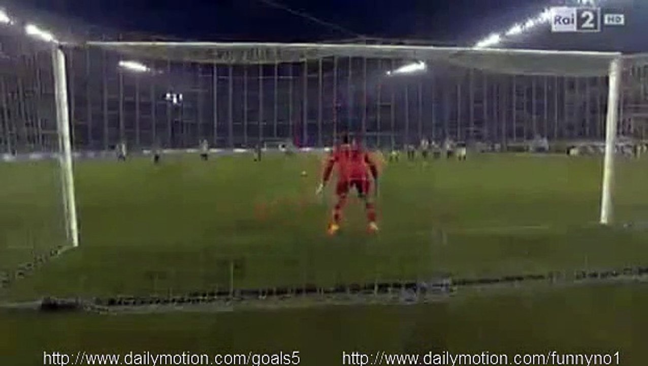 Mario Balotelli Goal Alessandria 0 - 1 AC Milan Coppa Italia 26-1-2016