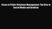 Cases in Public Relations Management: The Rise of Social Media and Activism  Free Books