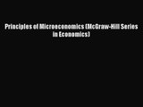 Principles of Microeconomics (McGraw-Hill Series in Economics)  Read Online Book