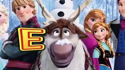 Frozen ABC Songs for Children - Kids Songs - 3D Animation Learning ABC for Kids