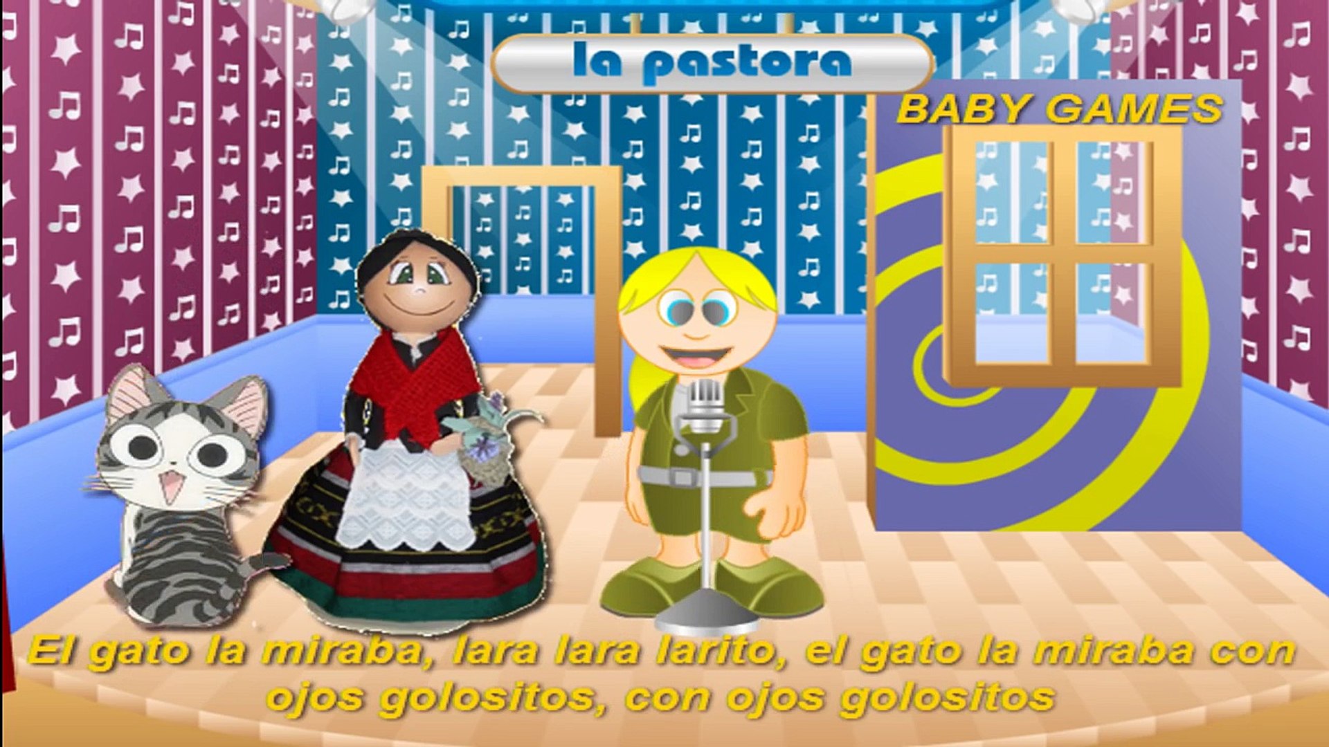 La Pastora - Estaba una pastora lara lara larito - Canciones infantiles en  español - Baby Games – Видео Dailymotion