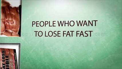 Aggressive Fat Loss Bible Review.