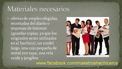 Hechizos para conseguir empleo rapido