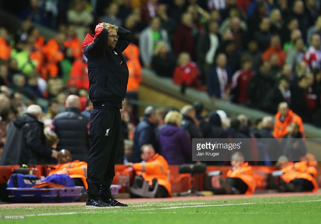 Jürgen Klopp Crazy Reaction at referee for a penalty | Liverpool vs Stoke City | Capital One Cup - 26.01.2016