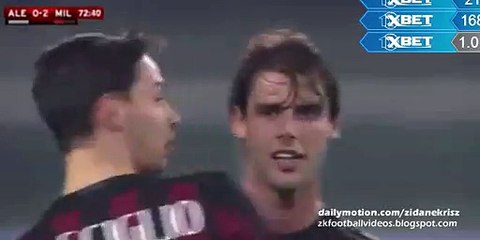 Andrea Poli Disallowed Goal - Alessandria v. AC Milan 26.01.2016 HD