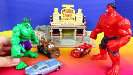 Video herunterladen: Hulk Smash Brothers 2 Battle Imaginext Solomon Grundy Brothers Save Disney Pixar Cars McQueen Mater