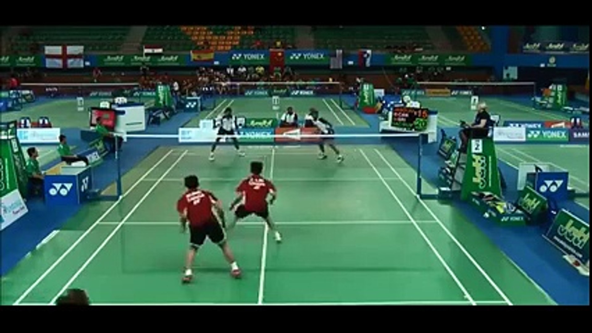 ⁣Great Badminton Match