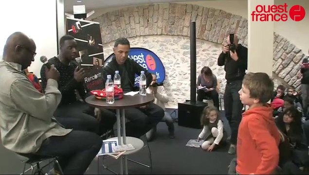Omar Sy et Roschdy Zem à Ouest-France
