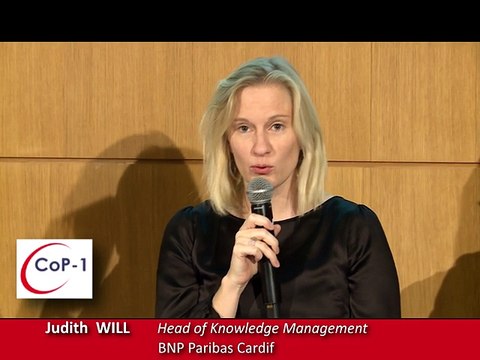 COP- 1 : Thème 3 quel outil pour quel besoin ? par J. WILL, BNP Paribas Cardif