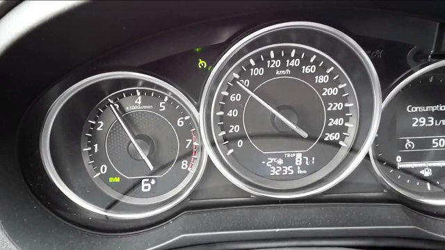 mazda 6 skyactiv 2.0 107kW acceleration 50 - 200 km/h