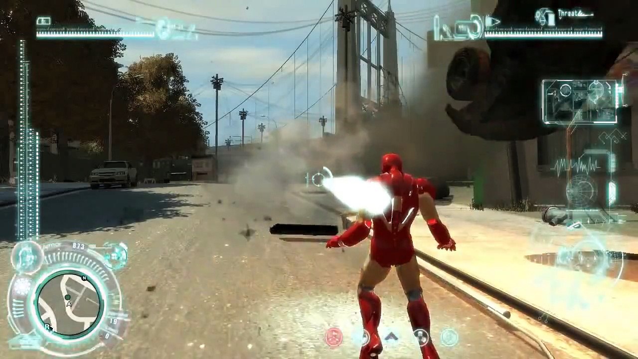 GTA 4: Iron Man VS Hulk! (Funny Moments w/ Mods)