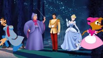 Cinderella DISNEY Cartoon Nursery Rhymes Finger Family Alphabet ABC Songs for Children