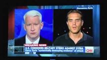 8/30/13 NEW! CNN Reporters EYES Morph During Live Broadcast! - Aliens - UFOS