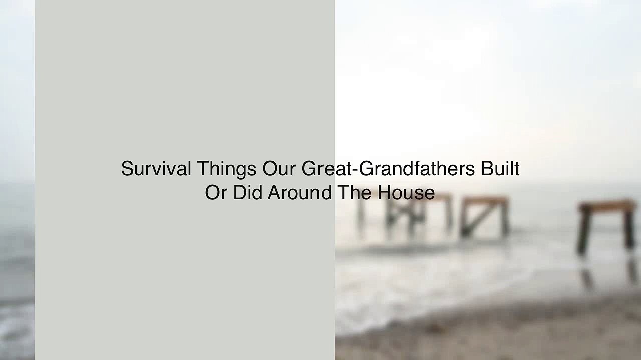 Survival Tips and Techniques