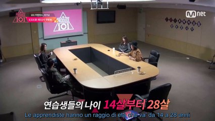 Produce 101 101 Avengers (Primo incontro tra il rep Jang e le insegnanti)160122 EP1 SUB ITA