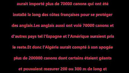 Histoire cachee des canons geants d'Algerie
