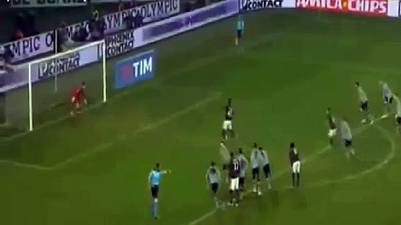 Mario Balotelli Goal - Alessandria vs AC Milan 0-1 Coppa Italia 2016