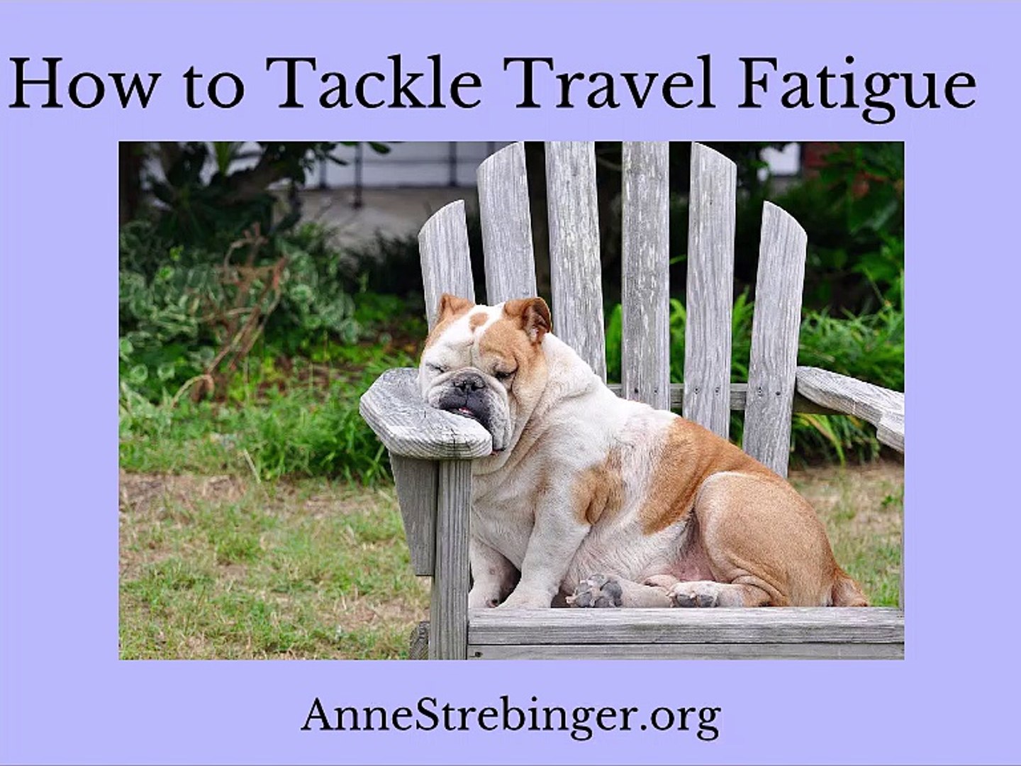 ⁣How to Combat Travel Fatigue