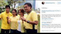 Kathryn Bernardo joins Daniel Padilla, endorses Mar Roxas for president
