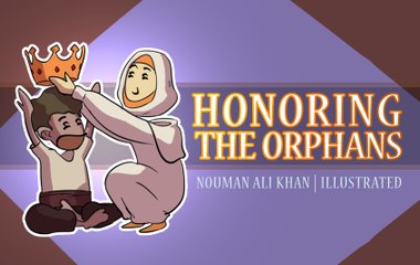 Honoring The Orphans - Nouman Ali Khan - illustration