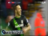 هدف مباراة ( ليفربول 0-1 ستوك سيتي ) نصف نهائي كأس رابطة المحترفين الإنجليزية