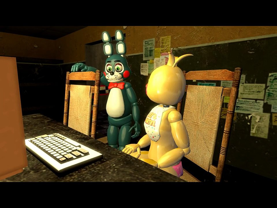 [SFM] FNAF - Dare #3 | TOY BONNIE X TOY CHICA!