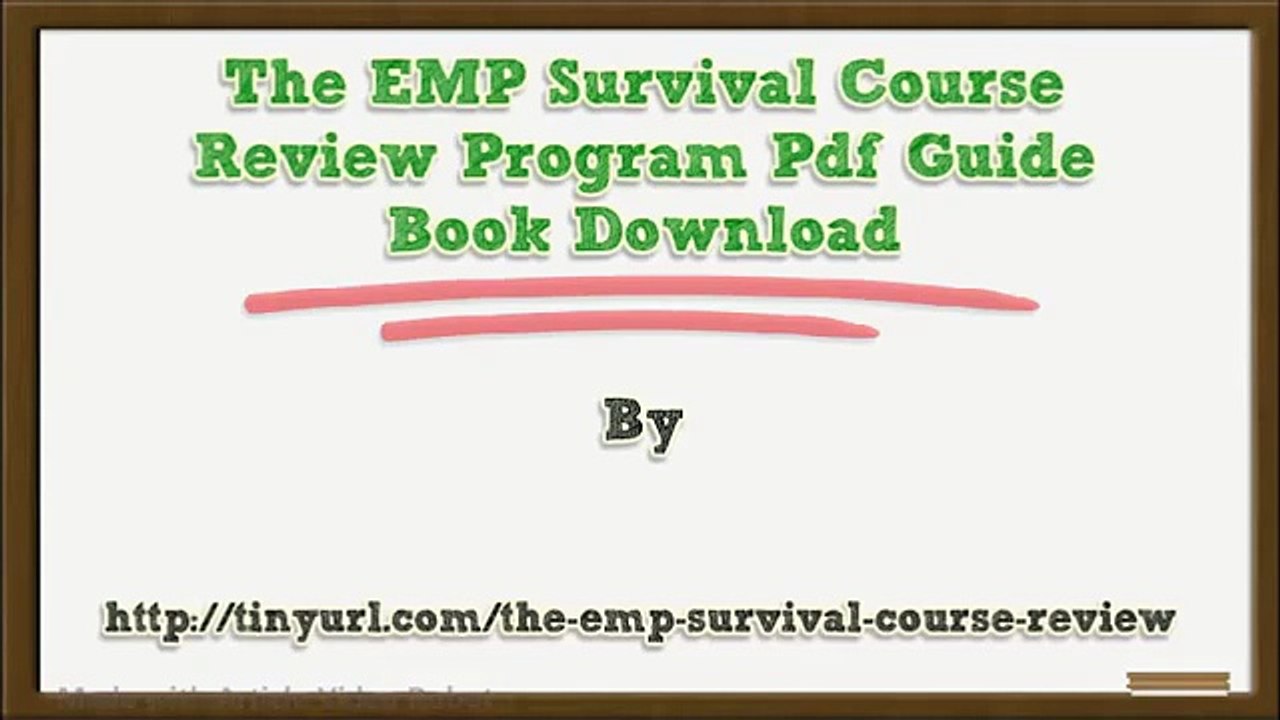The EMP Survival Course Review Program Pdf Guide Book Download