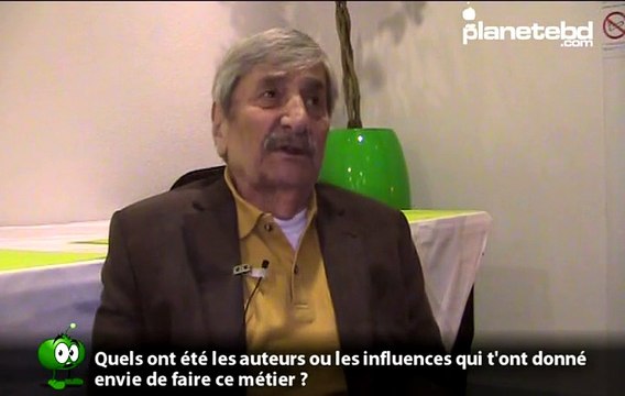 Janvier 2012 : FRED (OTHON ARISTIDES. 1931-2013) Auteur de BD, Poète, Créateur de PHILEMON (interview. PLANETE BD)